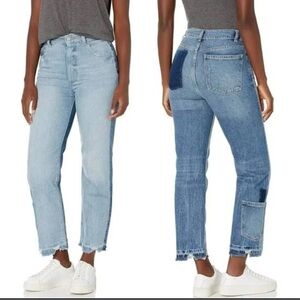 DL1961 X REVOLVE WOMEN'S jerry high rise  straight in sebring  EUC‎